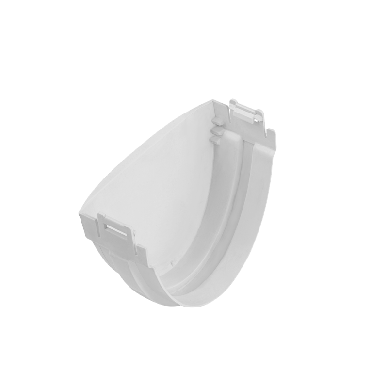 Заглушка желоба Альта-Профиль Стандарт D115 Белый