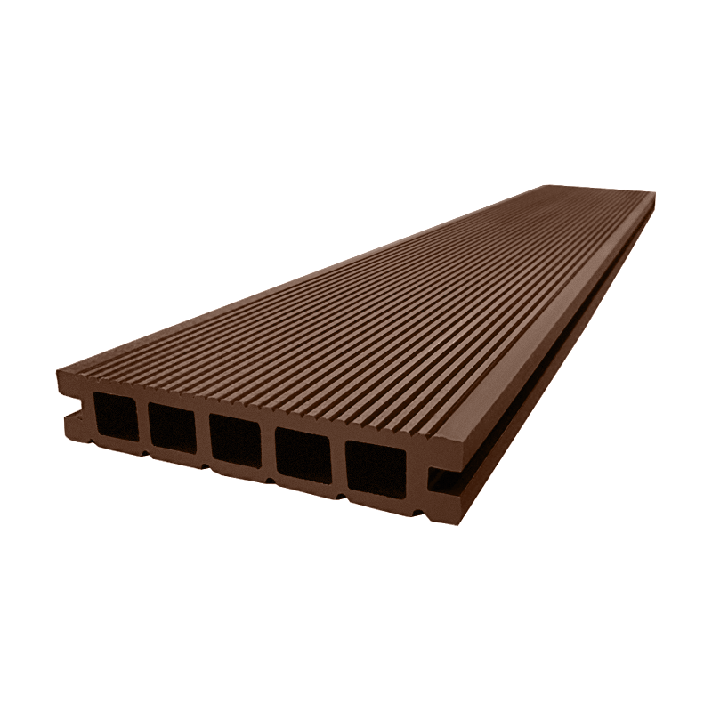 Террасная доска пустотелая Вечное Дерево Стандарт ДПК Палисандр, 3000x150x27 мм 2 шт.