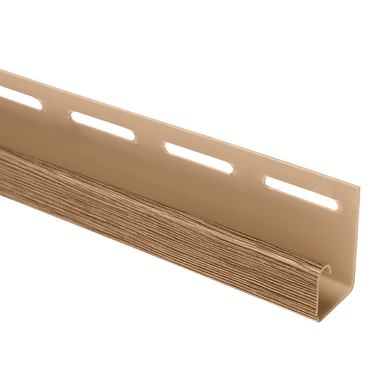 J-профиль Blockhouse Люкс BH-01 Альта-Профиль Орех 3000 мм