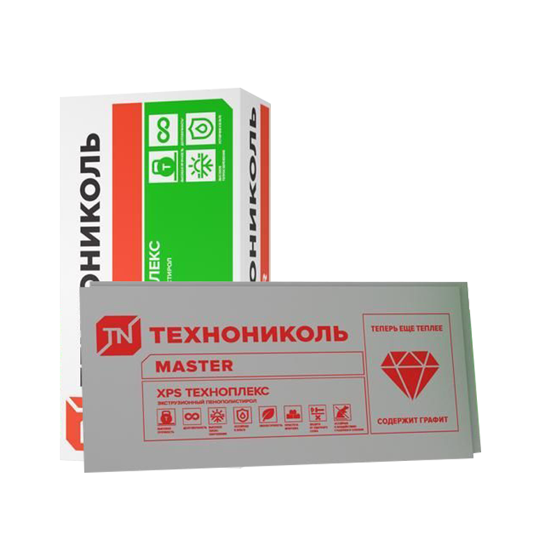 ЭПП (XPS) ТехноНИКОЛЬ Техноплекс плита 1180x580 50 мм кромка L-образная 8 шт.