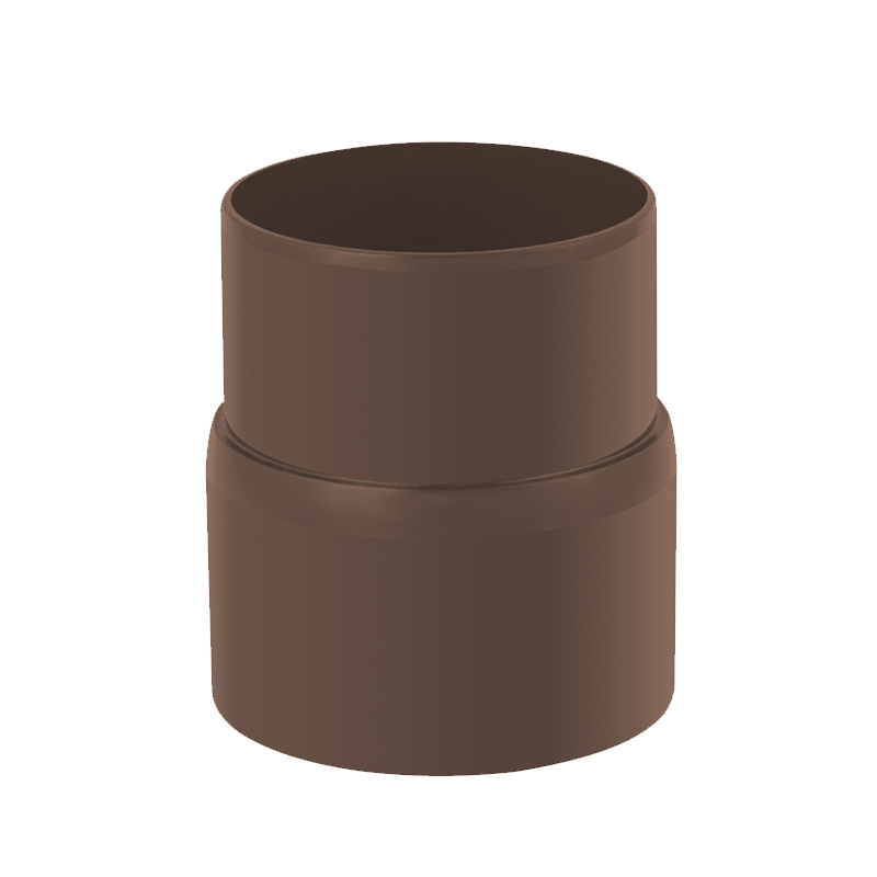 Муфта трубы Альта-Профиль Стандарт D74 Коричневый