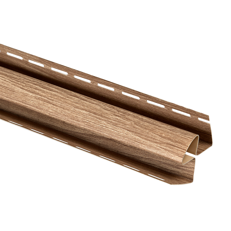 Внутренний угол Blockhouse Люкс BH-01 Альта-Профиль Орех 3000 мм