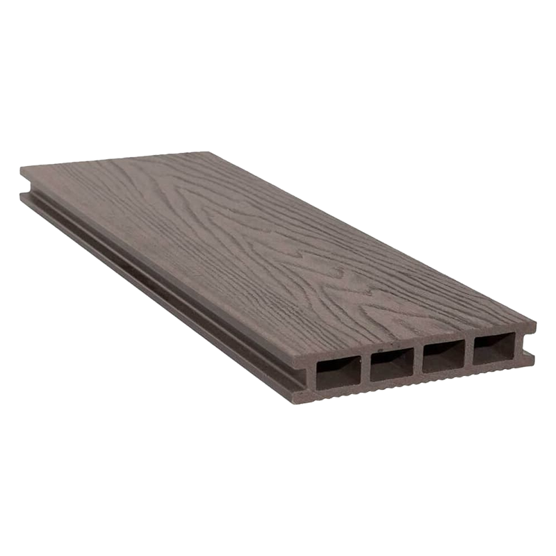 Террасная доска пустотелая CM Decking VINTAGE ДПК Венге, 4000x140x25 мм